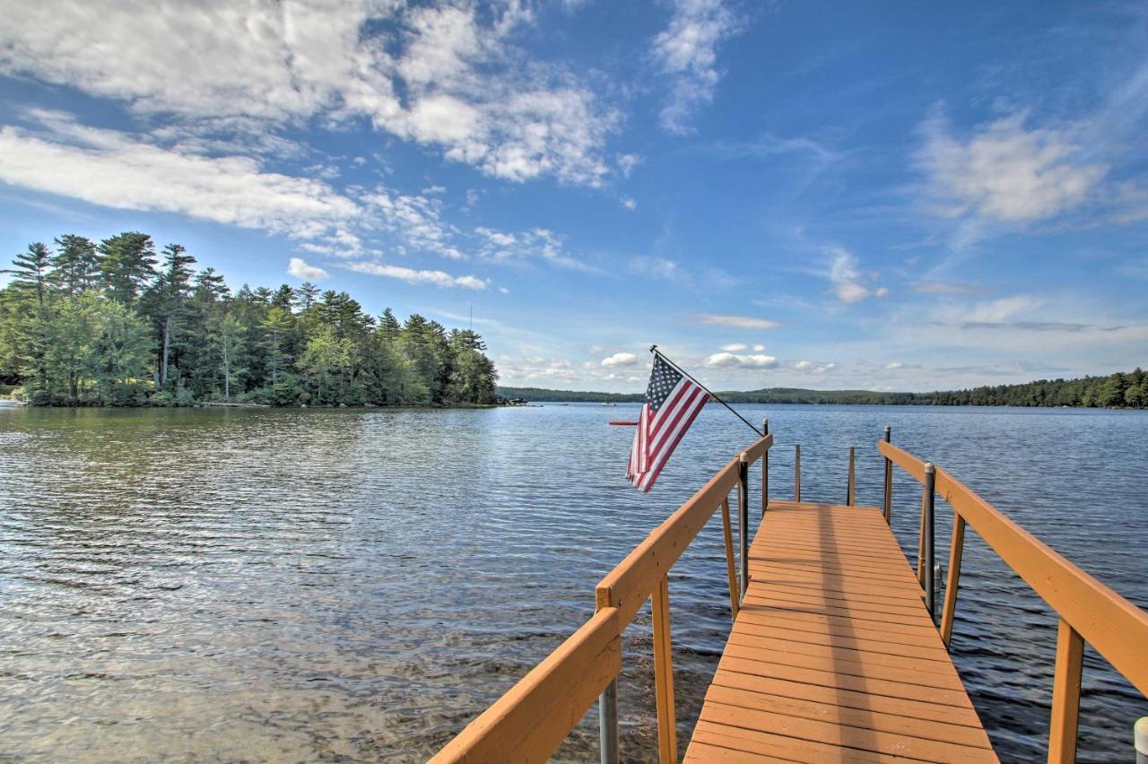 Family Cabin With Beach Access On Panther Pond Raymond Exterior photo
